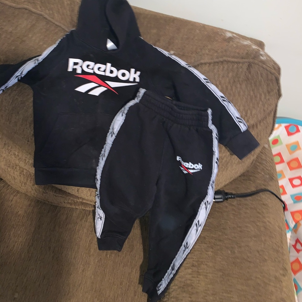 Boys Reebok Hoodie Set